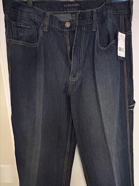 U.S. Polo Assn. Men's Dark Indigo Straight Jeans